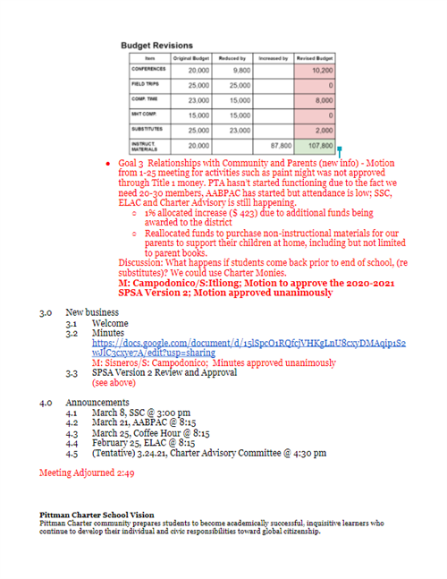 SSC minutes 2-26-21 2 of 2 SSC minutes 2-26-21 2 of 2